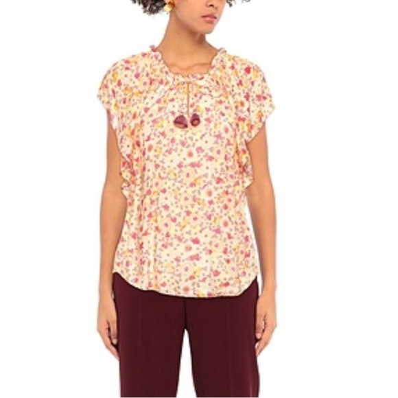 Poupette St Barth Floral Blouse - Picture 1 of 9